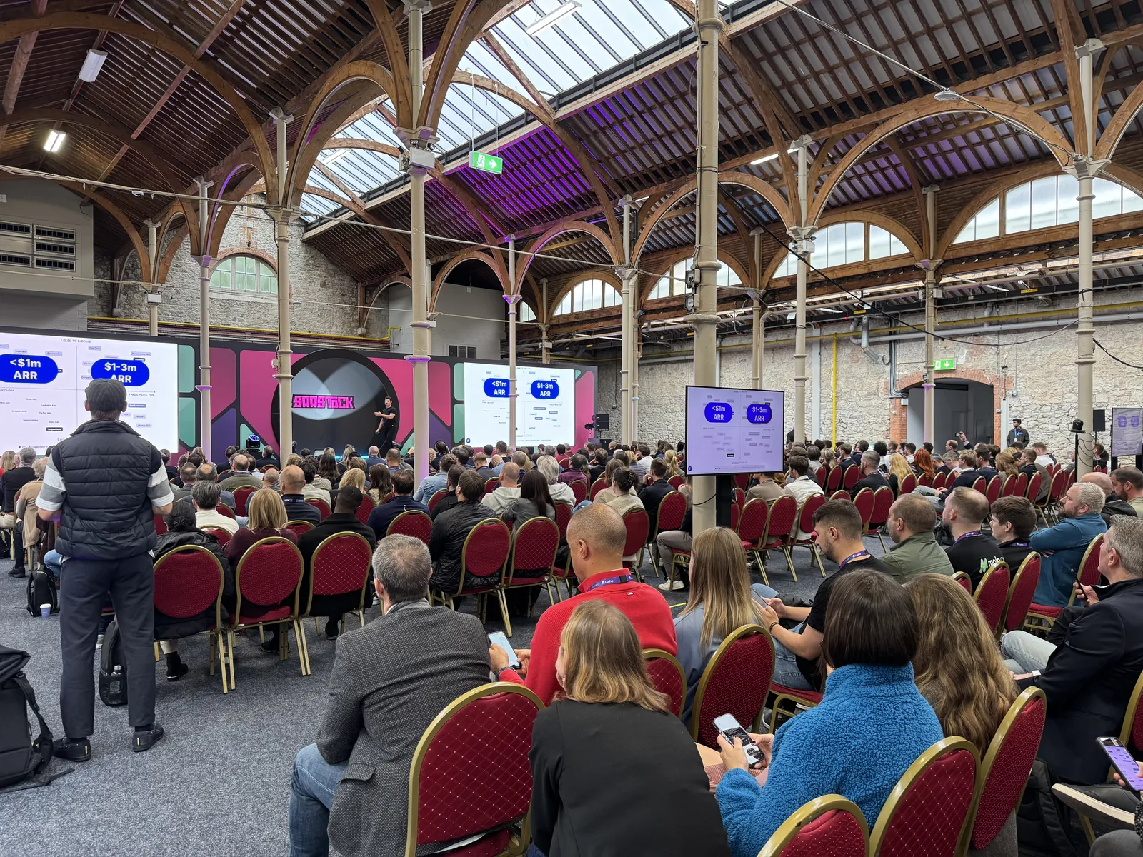 A packed main-stage audience in Dublin last year